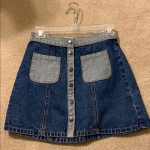 BDG denim skirt size 0